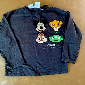 Disney Zara 4/5 long sleeve Tshirt